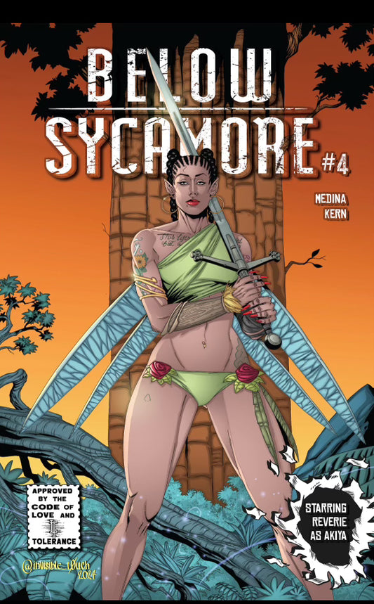 **Pre-order Issue 4 of Below Sycamore paper back graphic novel
