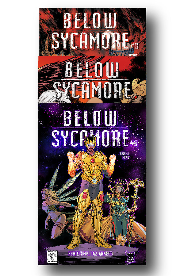 Below Sycamore Issues 1-3 Holiday Deal - Paperback Books