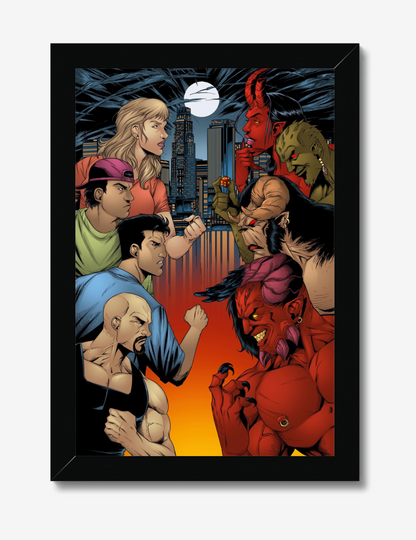 Below Sycamore Alternate Cover - 8x12 Print Only